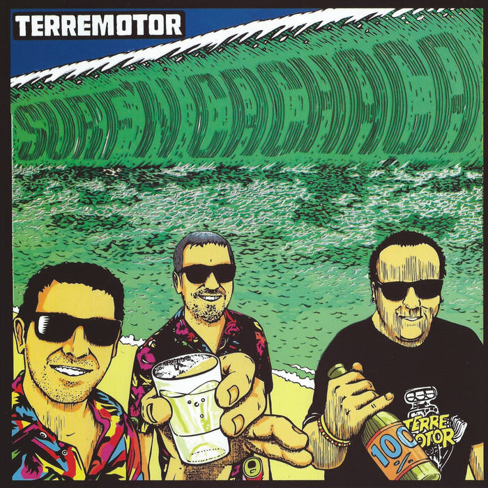 Terremotor – Surf'n Cachaca [COLOR VINYL; Instrumental Surf Rock; Brazil] – New 7"