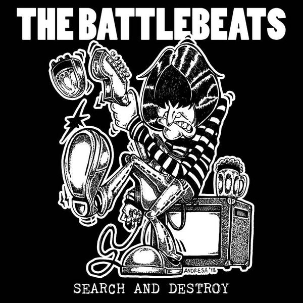 Battlebeats - Search & Destroy [IMPORT Indonesia Punk] – New LP