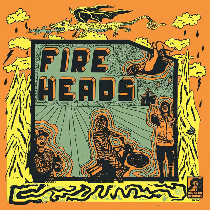 Fire Heads / Sex Scene - Split - New LP