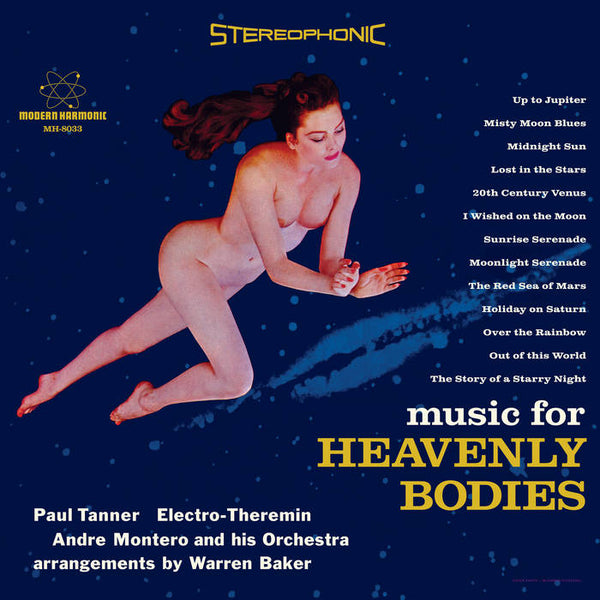 Tanner, Paul – Music for Heavenly Bodies [Theremin Space-Age Lounge 1958 BLUE VINYL] – New LP
