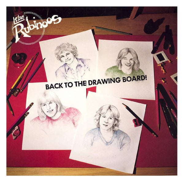 Rubinoos, The - Back to the Drawing Board [Ruby and Black Splatter] - New LP