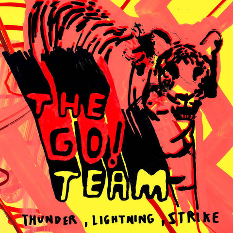 Go! Team, The – Thunder, Lightning, Strike [Red Vinyl w/ CDR] – New LP