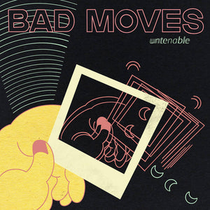 Bad Moves ‎– Untenable [Ice-Blue Vinyl] –  New LP