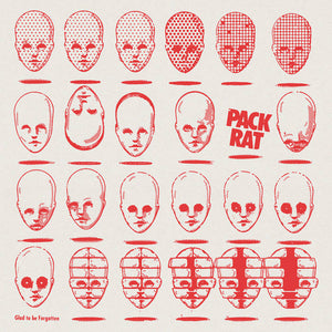 Pack Rat –  Glad To Be Forgotten [UK IMPORT RED VINYL] – New LP