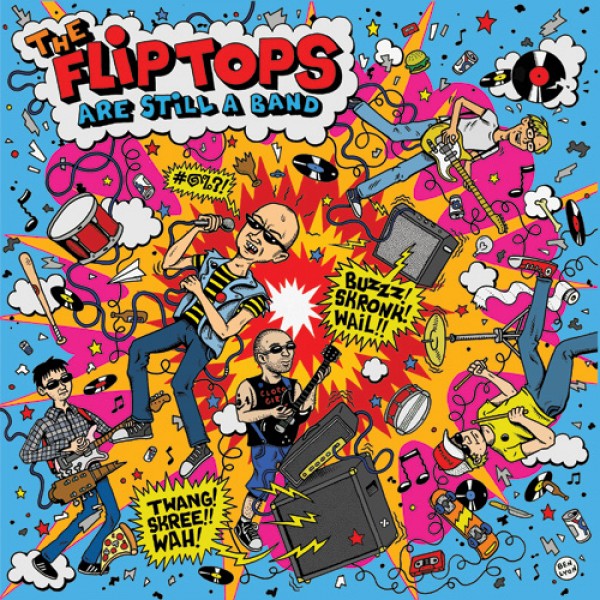 Flip Tops - Are Still A Band [BLUE VINYL IMPORT] – New LP