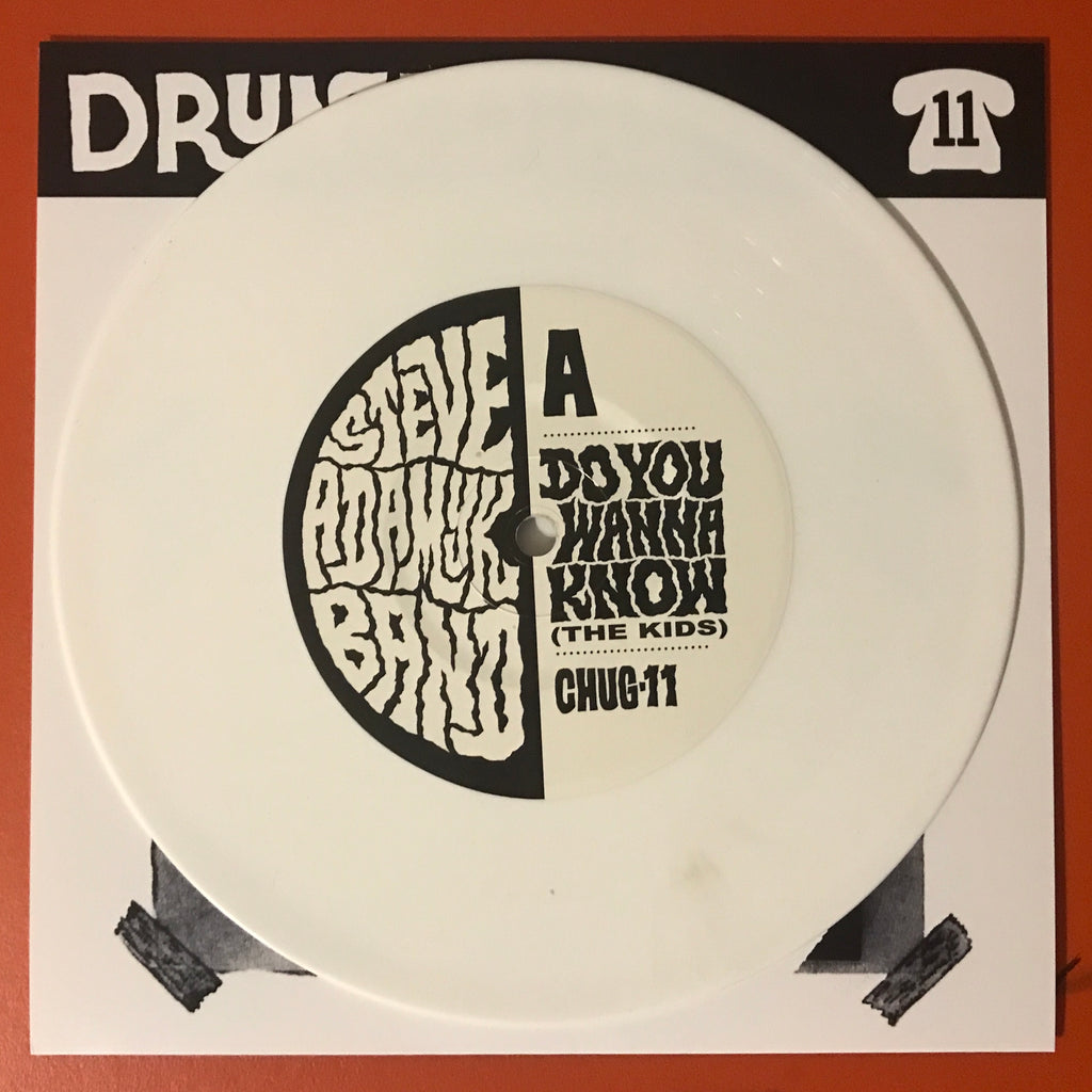 Dial 11 Drunk Dial #11 - Steve Adamyk Band (white vinyl: Green Noise exclusive ...