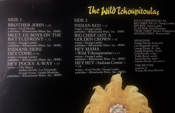 Wild Tchoupitoulas, The - S/T [New Orleans funky party 1976] - New LP