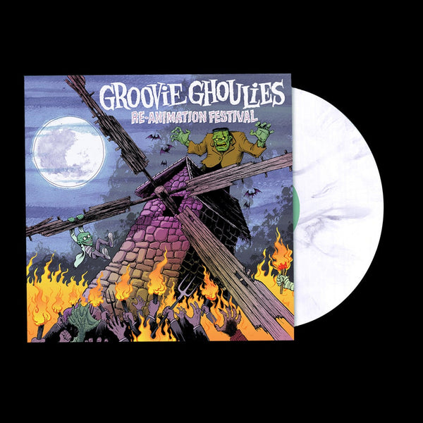 Groovie Ghoulies - Re-Animation Festival {Moonlight Marbled White VInyl]– New LP