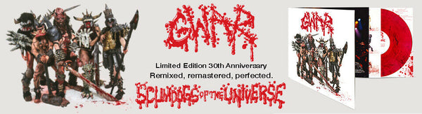 GWAR - Scumdogs of the Universe (30th Anniversary) [MARKED DOWN $10.  2xLP RED MARBLE VINYL]   - New LP